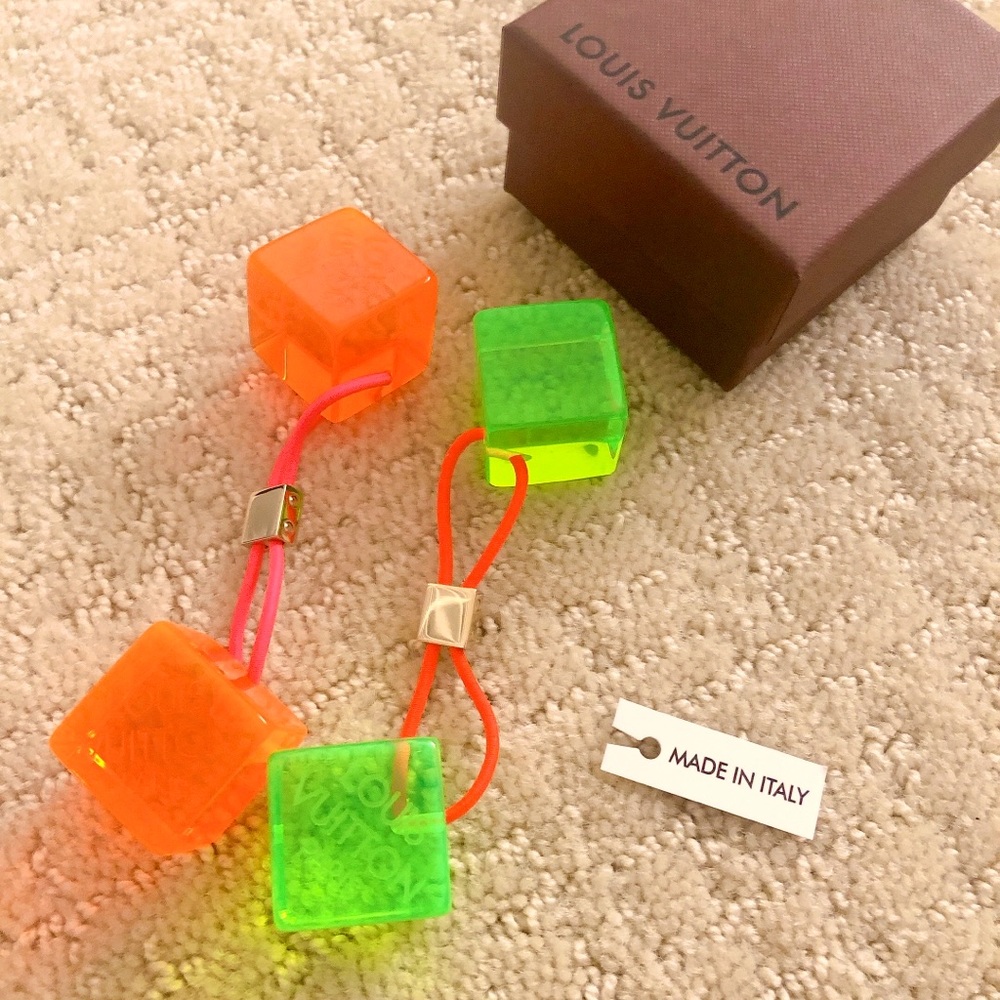 Louis Vuitton Special Edition Neon Hair Band set